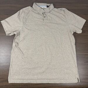 Tasso Elba Men's Beige Polo Shirt XL